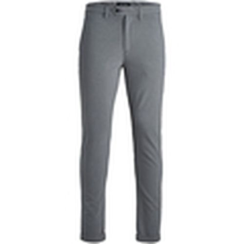 Pantalones 12169491 JJIMARCO JJCONNOR AKM 909 GREY MEL NOOS GREY MELANGE para hombre - Jack & Jones - Modalova