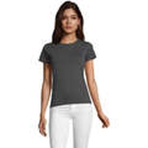 Camiseta REGENT FIT CAMISETA MUJER MANGA CORTA EN 100% algodón para mujer - Sols - Modalova