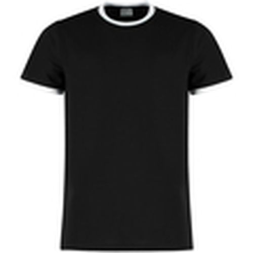 Camiseta manga larga Ringer para hombre - Kustom Kit - Modalova