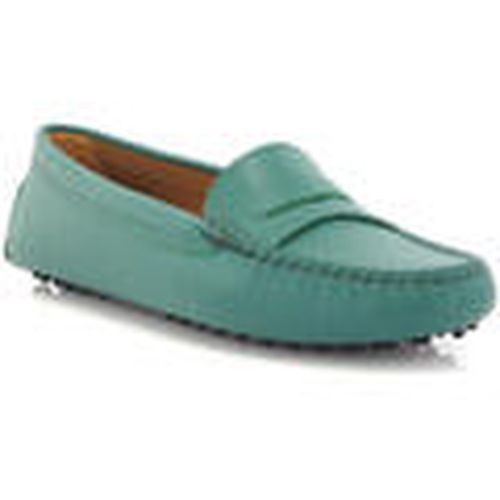 Mocasines Drivers Michèle de piel granulada para mujer - Atlanta Mocassin - Modalova