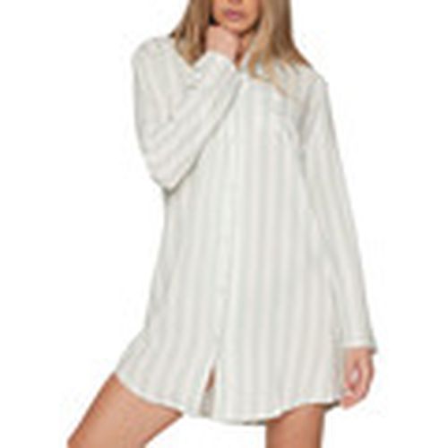 Pijama Camisón de manga larga Classic Stripes para mujer - Admas - Modalova