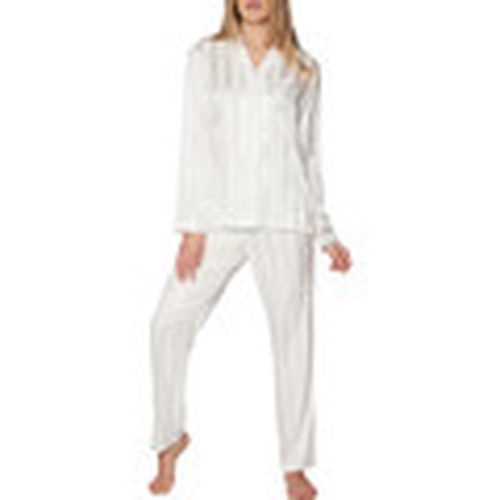 Pijama Pijama de camisa y pantalón Satin Stripes para mujer - Admas - Modalova