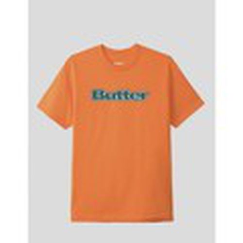 Camiseta CAMISETA WORDMARK TEE ORANGE para hombre - Butter Goods - Modalova
