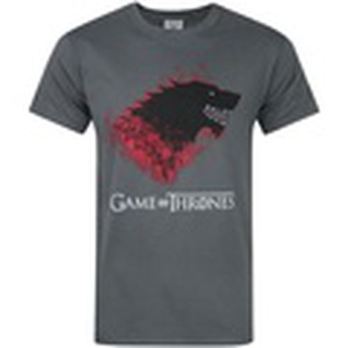 Camiseta manga larga Bloody Direwolf para hombre - Game Of Thrones - Modalova