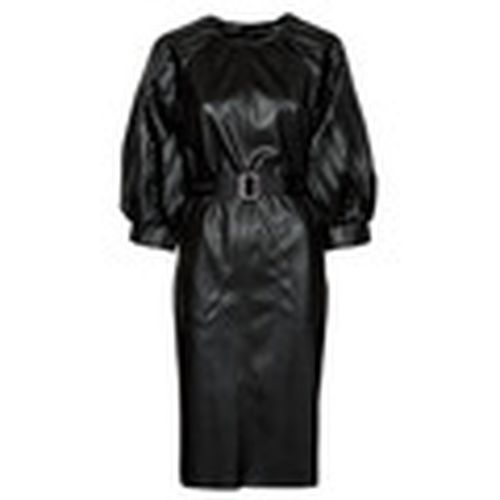 Vestido FAUX LEATHER DRESS para mujer - Karl Lagerfeld - Modalova
