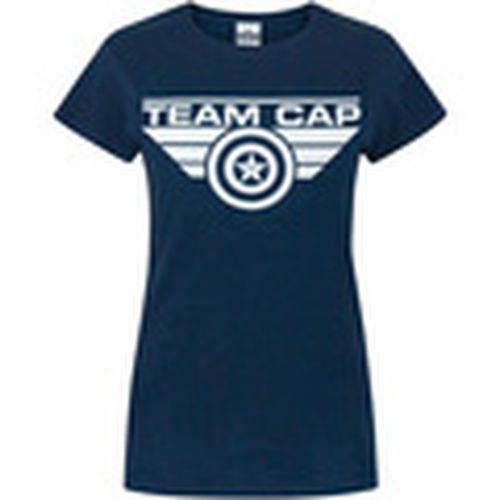 Camiseta manga larga NS4256 para mujer - Captain America - Modalova