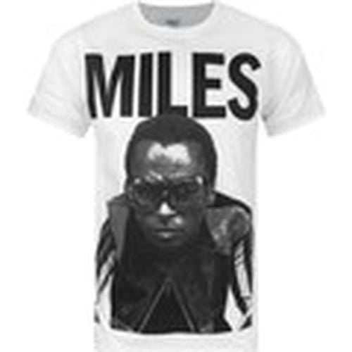 Camiseta manga larga NS4085 para hombre - Miles Davis - Modalova