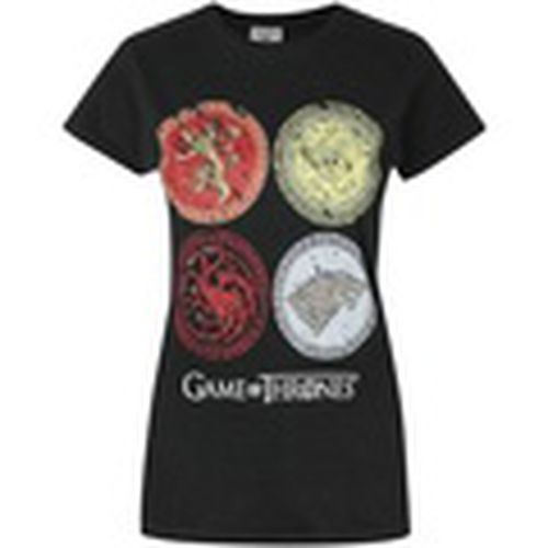 Camiseta manga larga House Crests para mujer - Game Of Thrones - Modalova
