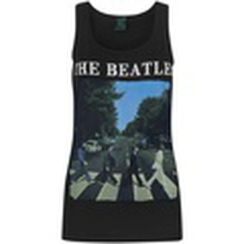 Camiseta tirantes NS4605 para mujer - The Beatles - Modalova