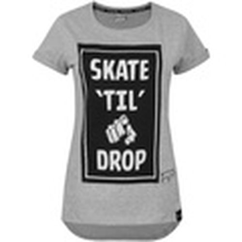 Camiseta manga larga Skate Til You Drop para mujer - Two Legged Dog - Modalova