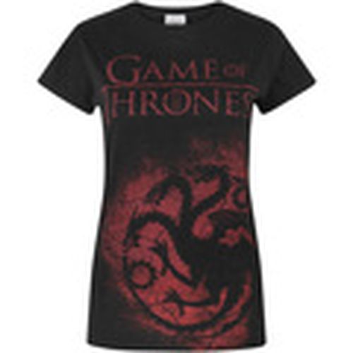 Camiseta manga larga House Targaryen para mujer - Game Of Thrones - Modalova