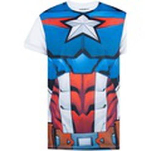 Camiseta manga larga NS5253 para hombre - Captain America - Modalova