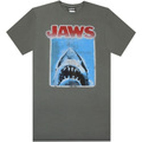 Camiseta manga larga NS5374 para hombre - Jaws - Modalova