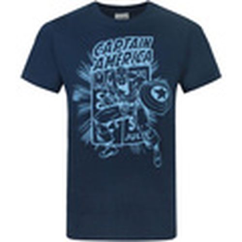 Camiseta manga larga NS5041 para hombre - Captain America - Modalova