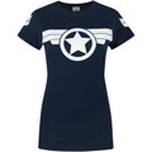 Camiseta manga larga Super Soldier para mujer - Captain America - Modalova