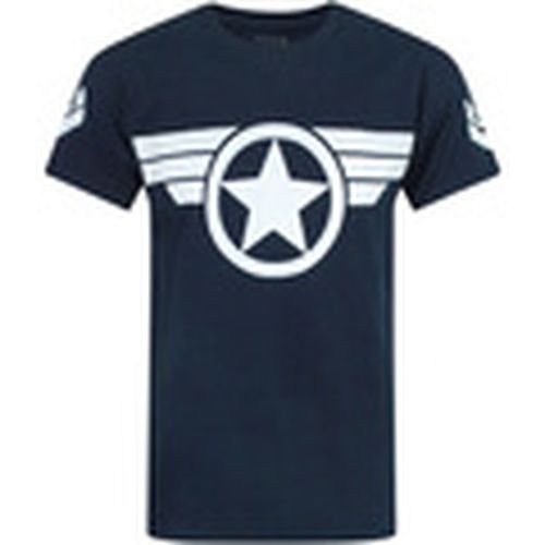 Camiseta manga larga Super Soldier para hombre - Captain America - Modalova