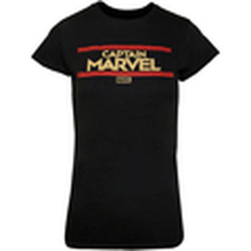 Camiseta manga larga NS5387 para mujer - Captain Marvel - Modalova
