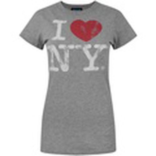 Camiseta manga larga I Love New York para mujer - Junk Food - Modalova