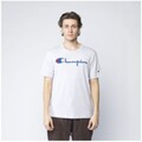 Camiseta Reverse Weave Script Logo para hombre - Champion - Modalova