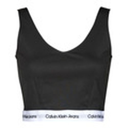 Sujetador CONTRAST TAPE MILANO STRAPPY TOP para mujer - Calvin Klein Jeans - Modalova