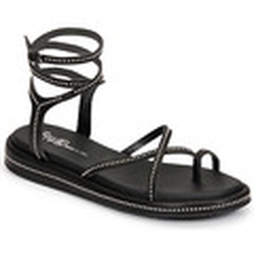 Sandalias 7430-100-NERO-NIKEL para mujer - Fru.it - Modalova