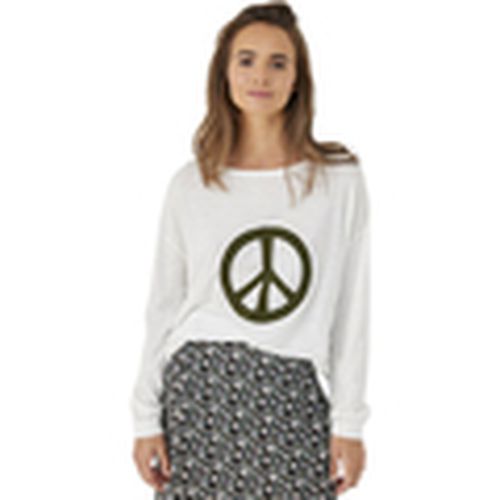 Camiseta Camiseta Paz Ecru Mujer para mujer - Five - Modalova