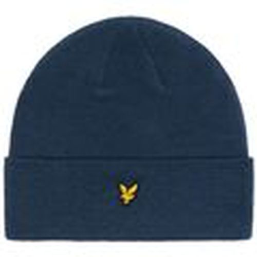 Sombrero HE305CL RACKED RIB BEANIE-Z27 DARK NAVY para hombre - Lyle & Scott - Modalova