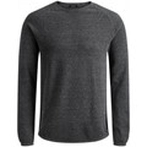 Jersey 12157321 HILL-DARK GRAY MELANGE para hombre - Jack & Jones - Modalova