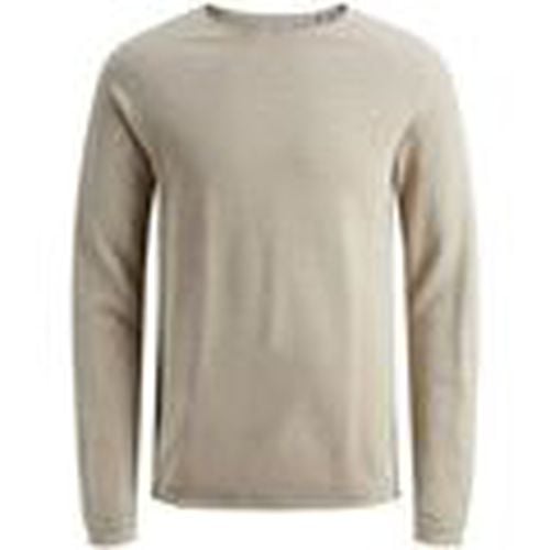 Jersey 12157321 HILL-OATMEAL MELANGE para hombre - Jack & Jones - Modalova