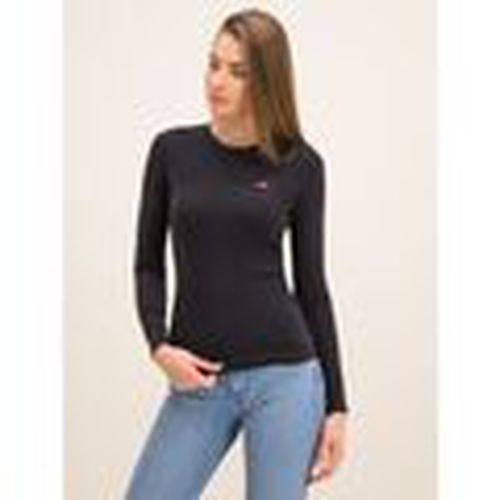 Tops y Camisetas 69555 0014 - LS BABY TEE-BLACK para mujer - Levis - Modalova