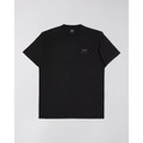 Tops y Camisetas 45421MC000120 LOGO CHEST-BLACK para hombre - Edwin - Modalova