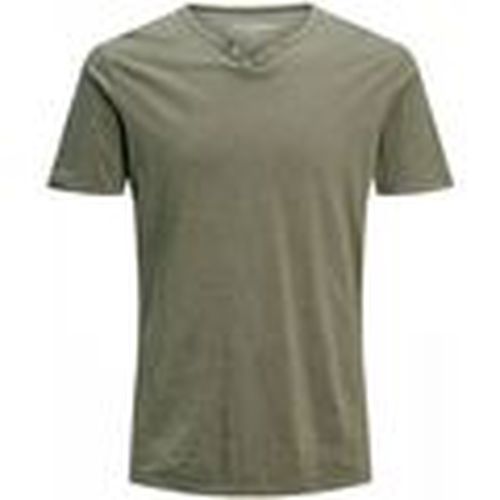 Tops y Camisetas 12164972 SPLIT-DUSKY GREEN para hombre - Jack & Jones - Modalova