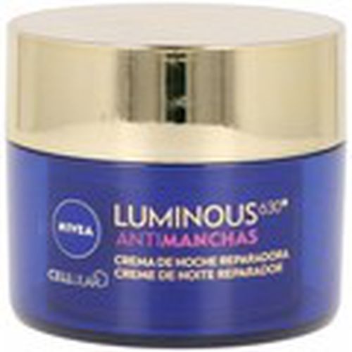 Antiedad & antiarrugas Luminous 630º Antimanchas Crema Noche Reparadora para hombre - Nivea - Modalova