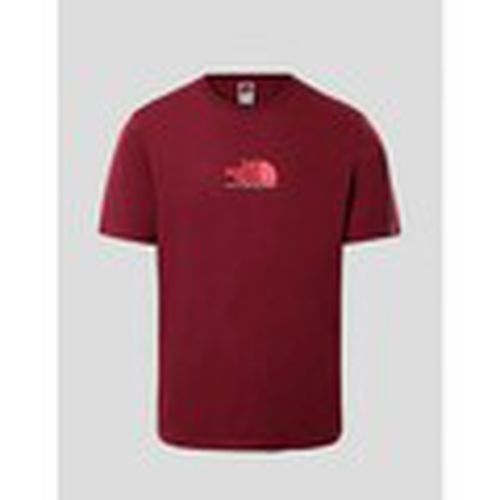 Camiseta CAMISETA S/S FINE ALPINE 3 ROJA para hombre - The North Face - Modalova