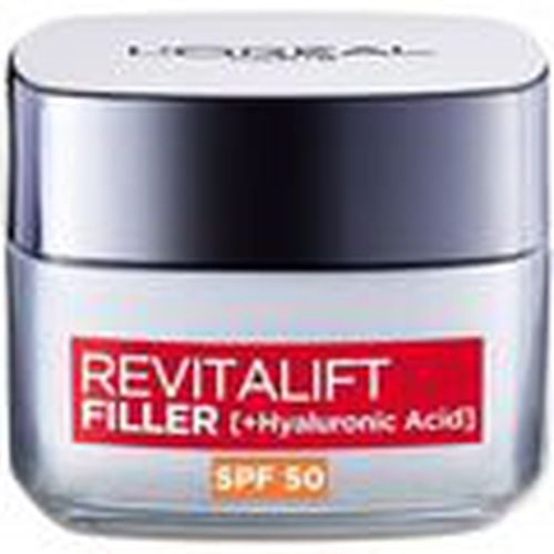 Antiedad & antiarrugas Revitalift Filler Ácido Hialurónico Crema Día Spf50 para mujer - L'oréal - Modalova