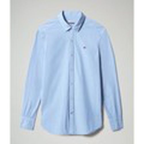 Camisa manga larga GIREL - NP0A4F848M51-LTG BLUE para hombre - Napapijri - Modalova