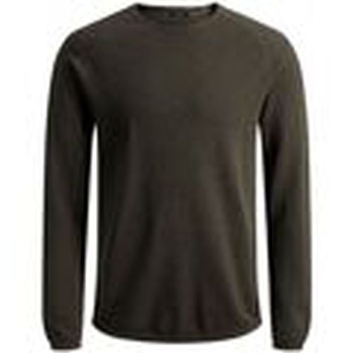 Jersey 12157321 HILL-OLIVE NIGHT MELANGE para hombre - Jack & Jones - Modalova