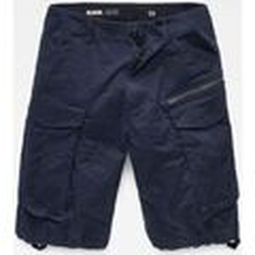 Short D08566 5126 BASE - ROVIC ZIP 1/2-4213 MAZARINE BLUE para hombre - G-Star Raw - Modalova