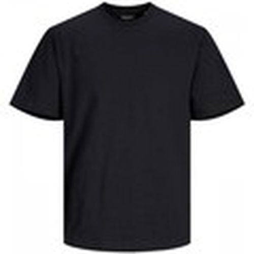 Tops y Camisetas 12190467 RELAXED TEE-BLACK para hombre - Jack & Jones - Modalova