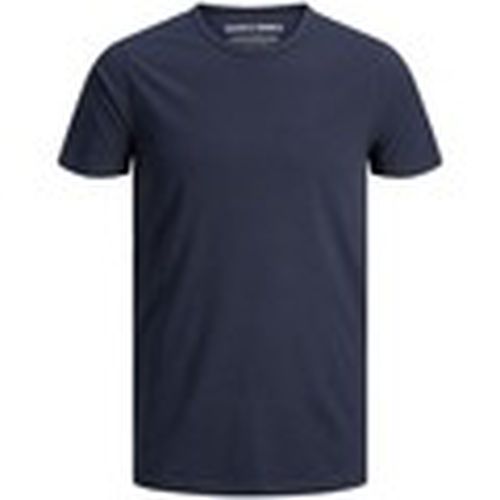 Tops y Camisetas 12058529 BASIC TEE-NAVY BLUE para hombre - Jack & Jones - Modalova