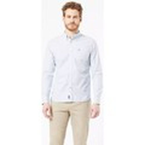 Camisa manga larga 29599 0004 OXFORD BUTTON-UP0004-WHITE BENGAL STRIPE para hombre - Dockers - Modalova