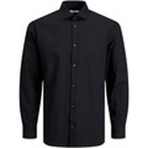 Camisa manga larga 12178125 JPRBLAROYAL SHIRT L/S NOOS BLACK/SLIM FIT para hombre - Jack & Jones - Modalova