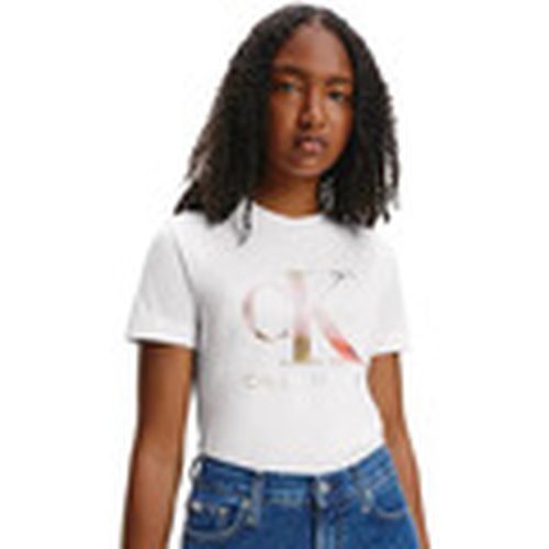 Camiseta Monogramme para mujer - Calvin Klein Jeans - Modalova