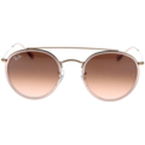 Gafas de sol Occhiali da Sole Round Double Bridge RB3647N 9069A5 para hombre - Ray-ban - Modalova