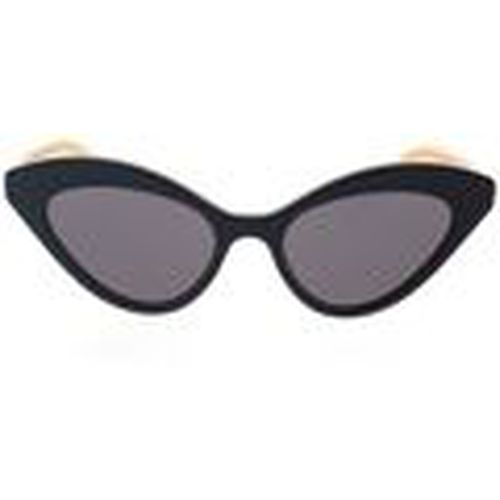 Gafas de sol Occhiali da Sole GG0978S 004 Black Gold Grey para mujer - Gucci - Modalova