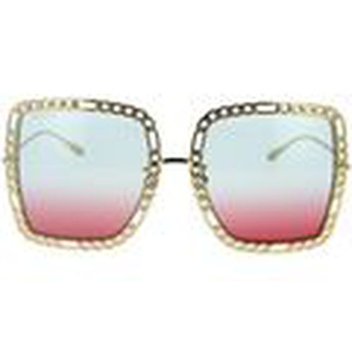 Gafas de sol Occhiali da Sole con Catena GG1033S 003 para mujer - Gucci - Modalova