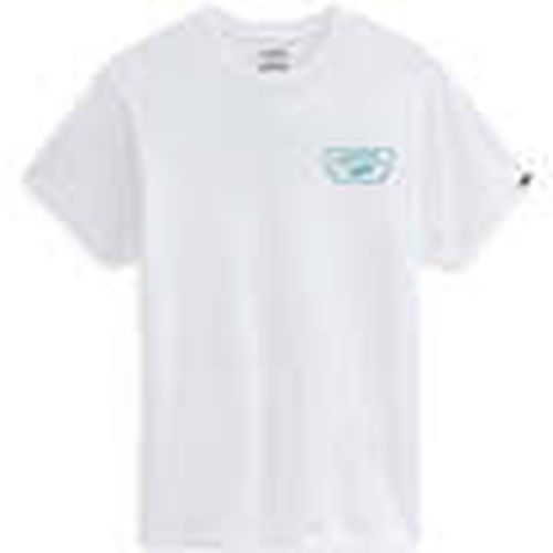 Tops y Camisetas T-Shirt Full Patch Back SS White-Porcelain Green para hombre - Vans - Modalova