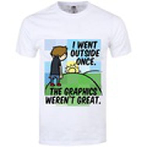 Camiseta manga larga I Went Outside Once para hombre - Grindstore - Modalova