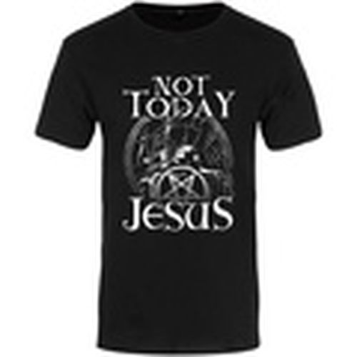 Camiseta manga larga Not Today Jesus para hombre - Grindstore - Modalova