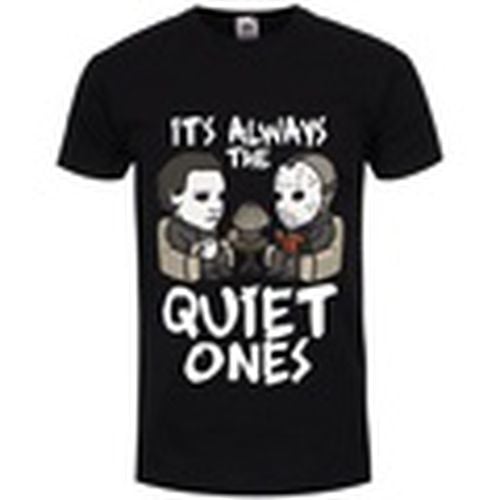 Camiseta manga larga It's Always The Quiet Ones para hombre - Grindstore - Modalova